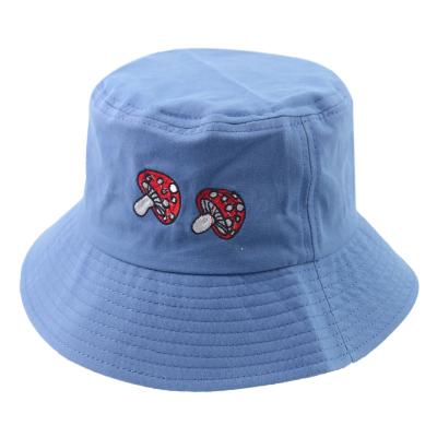 China Seven-color pure nylon narrow adult female short brim bucket hat men's small dobby color fisherman hat for sale