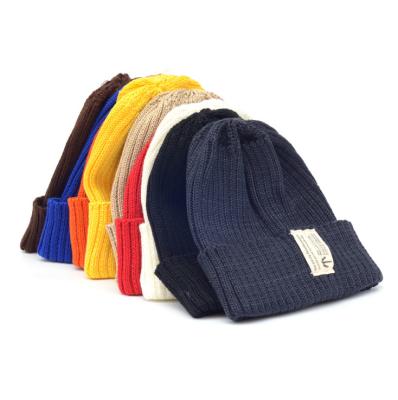 China Bulk JOINT Custom Wholesale Men's Colorful Acrylic Knit Multicolor Beanie Knitted Hat Sport for sale