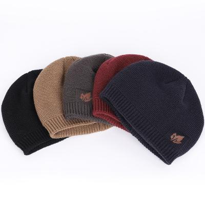 China COMMON Professional Production High Quality Plus Cashmere Beanie Knit Fisherman Beanie Warm Toque Cap Hats Winter for sale