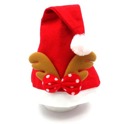 China 2021 New Children's Cute Santa Reindeer Snowman Hood Adult Christmas Hat Xmas Gifts COMMON Warm Christmas Adult Hat for sale