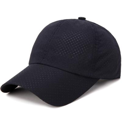 China Low MOQ COMMON Sports Hat Quick Dry Simple Baseball Cap for sale