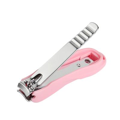 China Portable Hot Selling Japanese Style Nail Clippers High Quality Plastic Cutter With Cover for sale