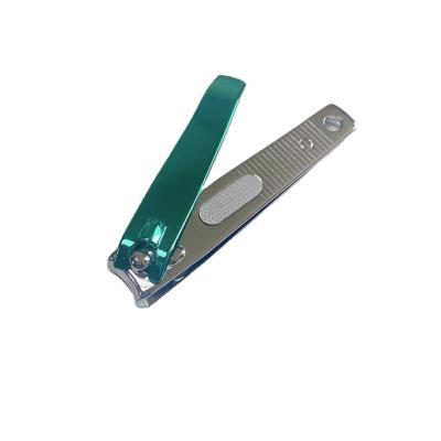 China Large Wholesale Colorful Portable Toe Pedicure Nail Clipper Cutter With Electrophoretic Handle And Laser File for sale