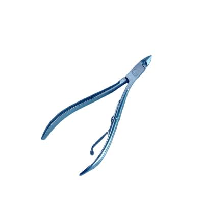 China Portable Dead Cuticle Remover Skin Toe Nail Clipper Beauty Finger Nipper Cutter With Single Spring Stainless Steel Quickly for sale