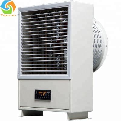 China High efficiency industrial electric heating and heating radiator for greenhouse, electric hot-air fan 3-60KW for sale