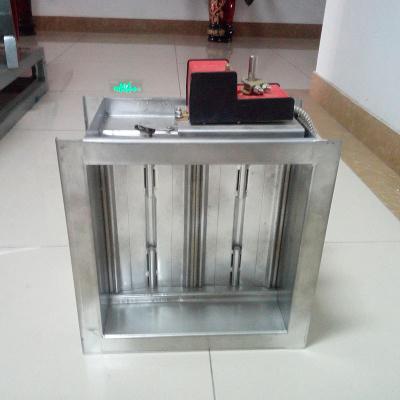 China Air Duct Air Volume Control High Efficiency Fire Damper Automatic Smoke Damper for sale