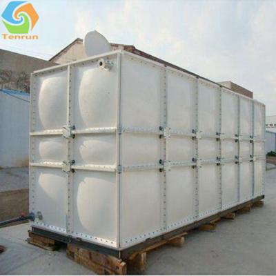 China Philippines New Drinking Water GRP FRP Technology Water Tank for sale