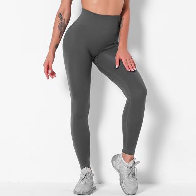 China 2021 Breathable High Waist Fitness Clothing Yoga Pants Breathable Butt Lift Yoga Leggings for sale