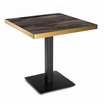 Κίνα Entrance lux YT-002-2 coffee shop HPL marble restaurant furniture dining table,Japanese dining table προς πώληση