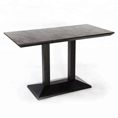 Κίνα YT-001-4 4 seater solid wood muti-layer plywood restaurant table, wood dining table προς πώληση