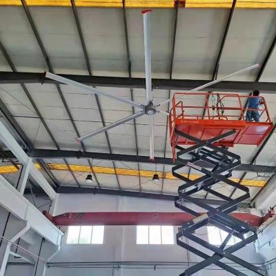 China 850 mÂ ² Industrial air cooling 24ft factory price hvls fan for sale