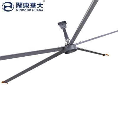 China Workshop fan hvls modern large high volume 12ft high volume industrial low speed ac giant ceiling fan for sale