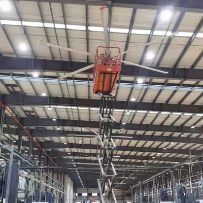 China 150 mÂ ² direct drive pmsm motor 10ft industrial hvls fan for sale