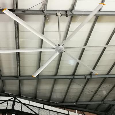 China 300mÂ ² industrial 5meter ceiling fan with 750w permanent magnet motor for sale