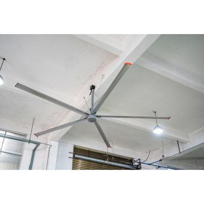 China 850 mÂ ² 24ft industrial ceiling fan 10ft 12ft 14ft 16ft 20ft 22ft large hvls for sale