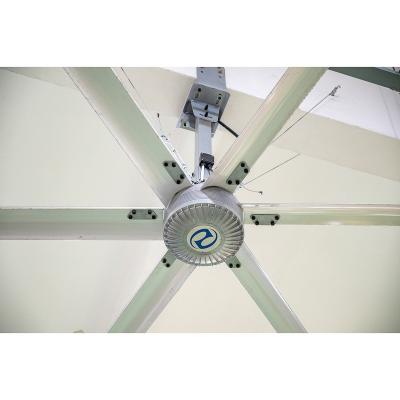 China 850 mÂ ² Chinese manufacturer 24ft large hvls super mute ceiling fan with pmsm motor for sale