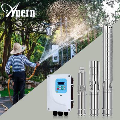 China Commercial High Pressure Solar or Controller Inverter Water Pump Irrigation System for sale