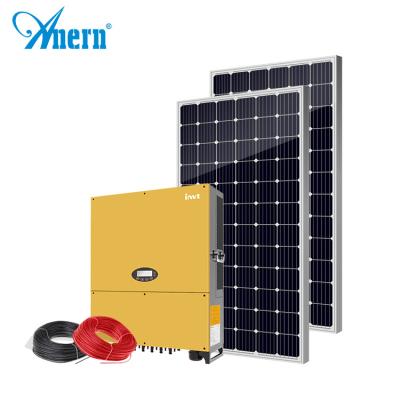 China Solar Power Home Grid Renewable Energy System On For 10KW Without Battery for sale