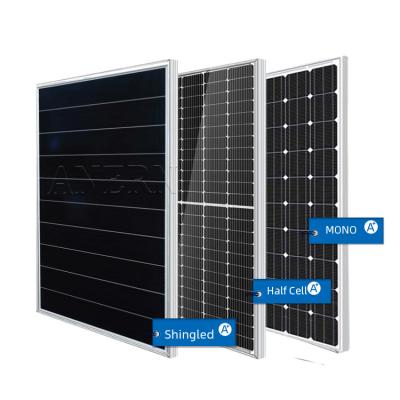 China Class Per Anern 350 Watt 500w 670w Flexible Portable Solar Panel Kit for sale