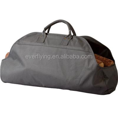 China Large Canvas Log Tote Bag Firewood Log Carrier EF-E1007 for sale