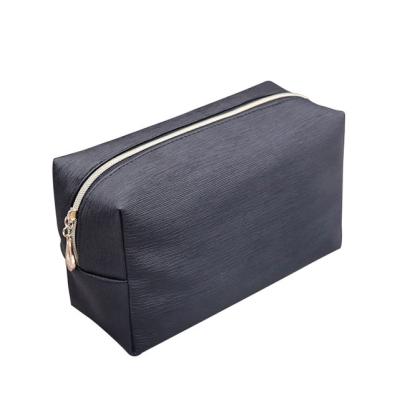 China Lady Bearky New Design OEM ODM Safiano PU Leather Lady Women Makeup Make Up Lipstick Cosmetic Bag for sale