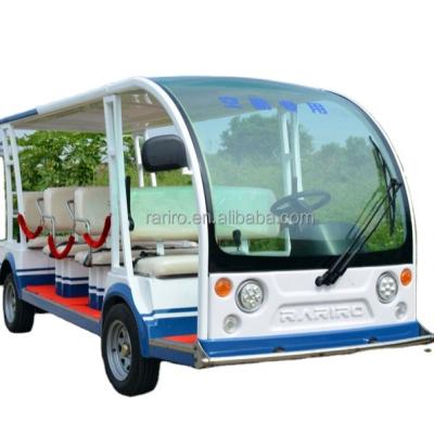 China High Quality Electric Sightseeing Buggy Bus Sightseeing Car 4500*1460*2020mm for sale