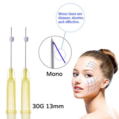 China Easy To Use Auro Thread High Quality Korea Collagen Magic Tightening Thin Thread Lifting 30G 13mm Mono Thread For Face Lips Eyes for sale