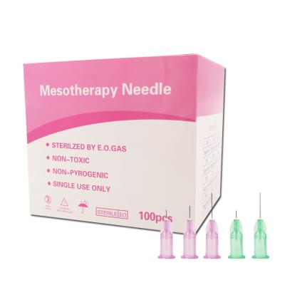 China Needle 27G 13MM Sharp Hypodermic Plastic Syringe Needle For Disposable Injection Syringe Mesotherapy Needle for sale