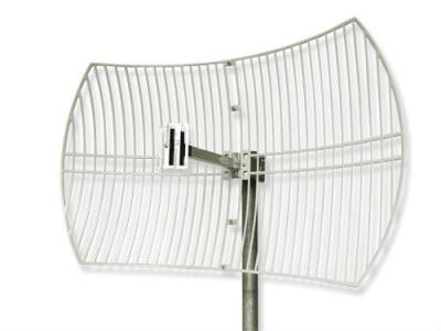 China 1.2 / 2.4GHz Directional High Gain Antennas 100 MHz Bandwidth for sale