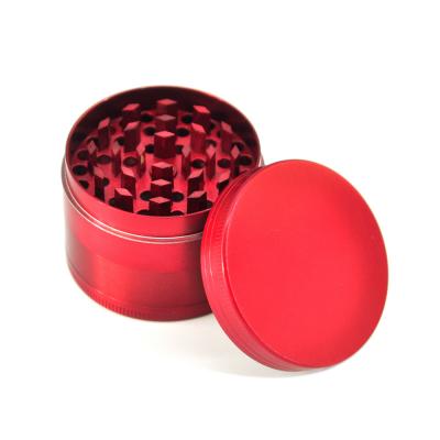 China Factory direct sales 55mm zinc alloy 4 layers weed grinder custom logo zinc alloy grinder for sale