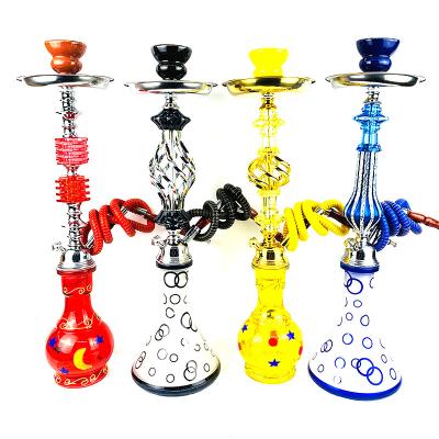 China Matte Factory Middle Size 20Inches Shisha Hookah Wholesale Arabic Hookah Set Narguile for sale