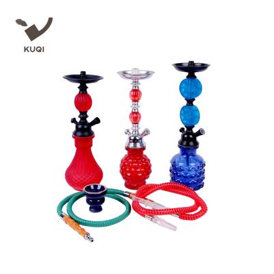 China Cheap Glass Hookah Shisha From Mini Hookah Set Shisha Chicha Metal+Glass KUQI Hookah Factory Narguile for sale