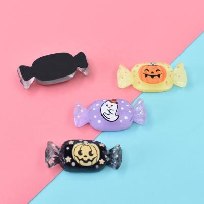 China Other Yiwu Resin Halloween Flatback Candy Halloween DIY Crafts Charms Accessories for sale