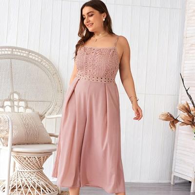 China Pantsuit plus size women plus size jumpsuit pants plus size resort dresses for spring and summer for sale