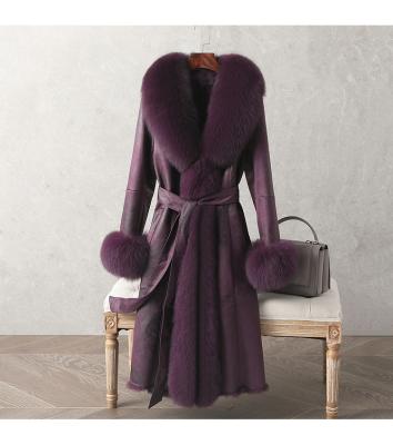 China Custom plus size cashmere overcoat women wool coat faux fur collar wool ladies coat faux fur factory price shenzhen lily cheng for sale