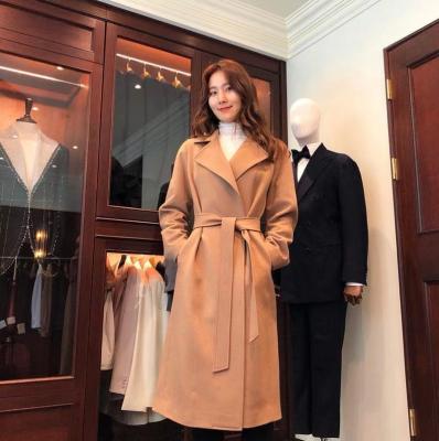 China 2021 wholesale viable women's wool coat winter cashmere wool jacket coat women for sale