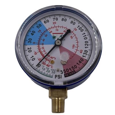 China 70mm G31 Automobile Air Conditioner Fluoridation Tool Hot Selling Refrigerant Pressure Gauge for sale