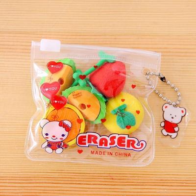 China Eraser.stationery 3D animal erasers disassembled colorful erasers from 3D animal erasers for sale