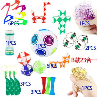 China Square Button Clicking 2021amazon Success Custom Fidgety Person Toys Set Sensory For Kids Adults Squeeze Trigger Toys Fidgety Person Sensory Toy Set for sale