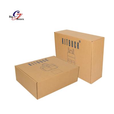 China Recycled Materials Customer Logo Printing Good Quality Strong Cardboard Boxes For Packing Shoes Packaging Gift Listing Paper Box Clothing for sale