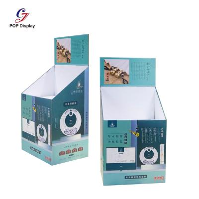 China Caiyijie Recyclable Manufacturer Logo Paper Carton Display Large Professional Custom Cardboard Marketing Display Box for Promotion for sale