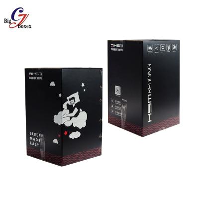 China Recyclable Wholesale OEM Full Color Printing Packaging Boxes Large For Mattress Packaging Boxes Custom Large Packaging Box for sale