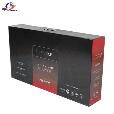 China CMYK Size Recyclable Colorful Printing Customized Paper Boxes Packaging High Quality Cardboard Cardboard With Handle For Pillow Packaging for sale