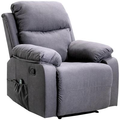 China Massage Rocker Recliner Chair with Vibration Massage and Heat Ergonomic Lounger for Salon with Rocking Function and S for sale