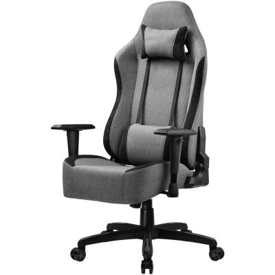 China High Back Ergonomic Rotating Leather PU PC Computer Gaming Chair With Footrest for sale