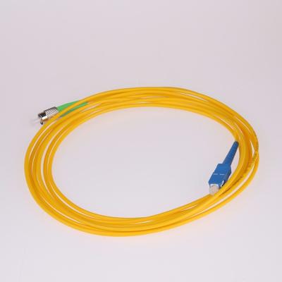 China Data Center SC FC E2000 ST LC APC G652D G657A1SM Duplex Single Mode 0.9mm 2mm 3mm Fiber Optic Patchcord Pigtail for sale