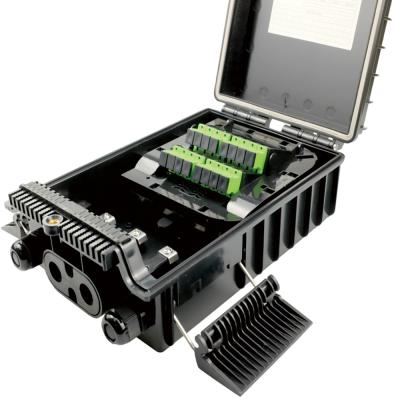 China FTTH ip65 outdoor splitters fiber optic terminal distribution box FTTH 16 cores for sale