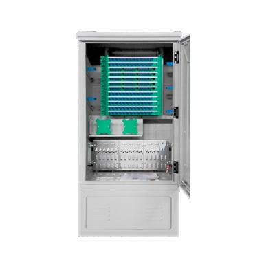 China FTTX FSP FDC 02 Series IP65 Corss Connect Outdoor Waterproof Fiber Distribution Cabinet for sale