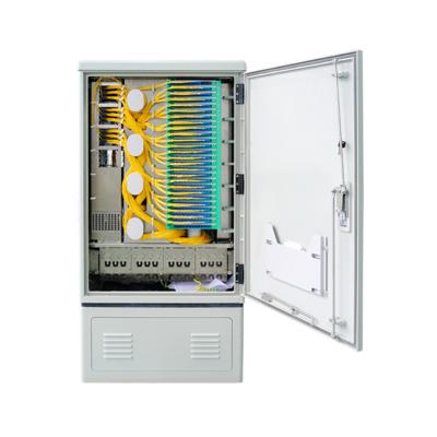 China Outdoor FTTX FDC 288D ip65 FTTH SMC Fiber Distribution Cabinet for sale