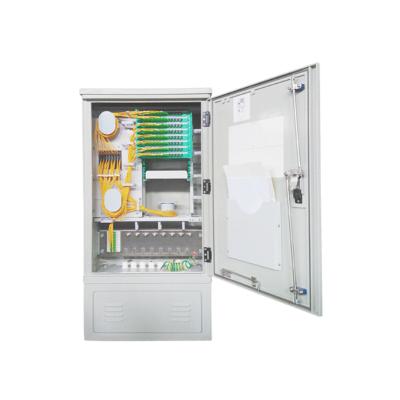 China Outdoor FTTX FDC 144C ip65 SMC FTTH Fiber Distribution Cabinet for sale